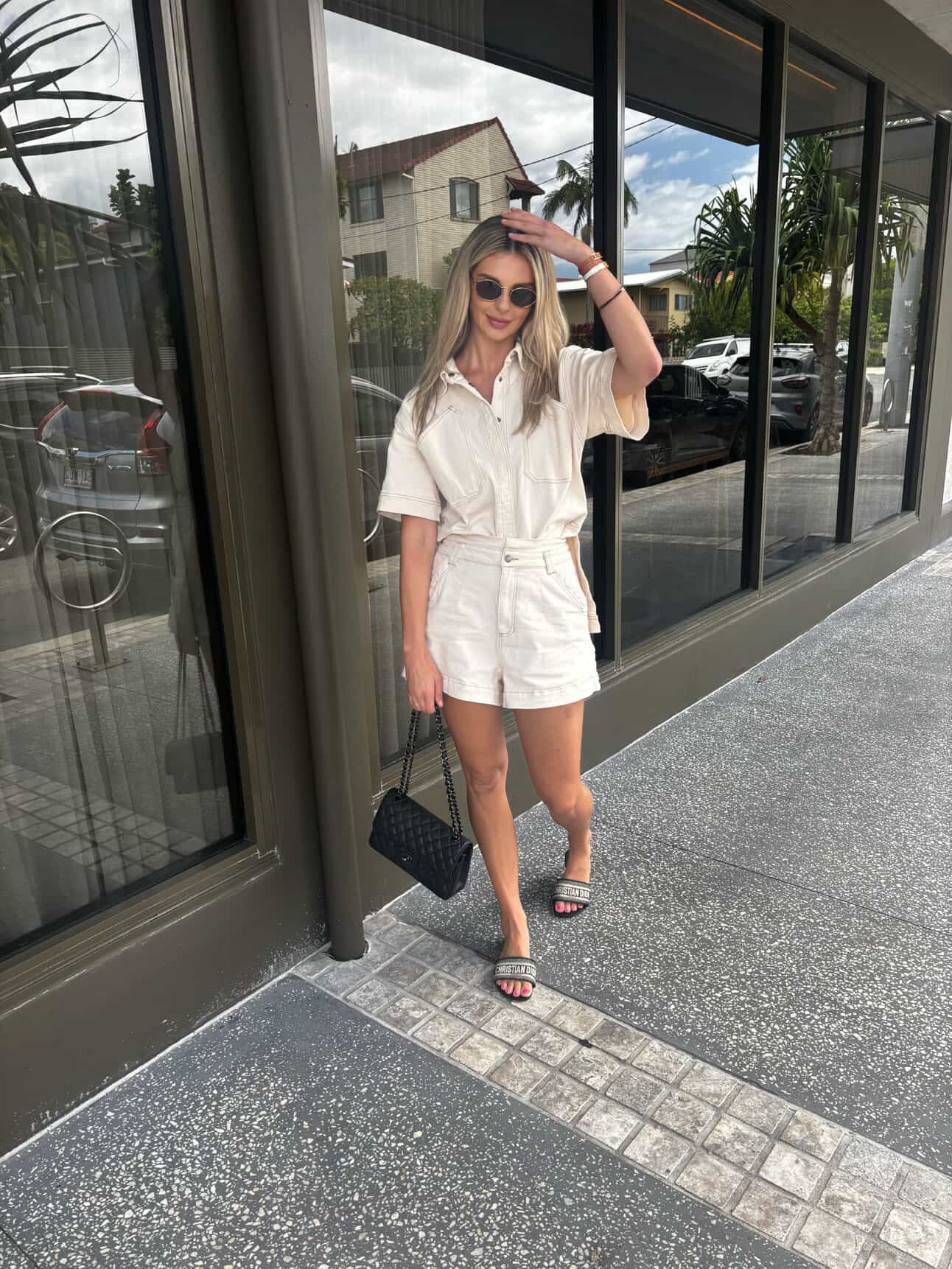 Hunter Shirt - Ecru Denim