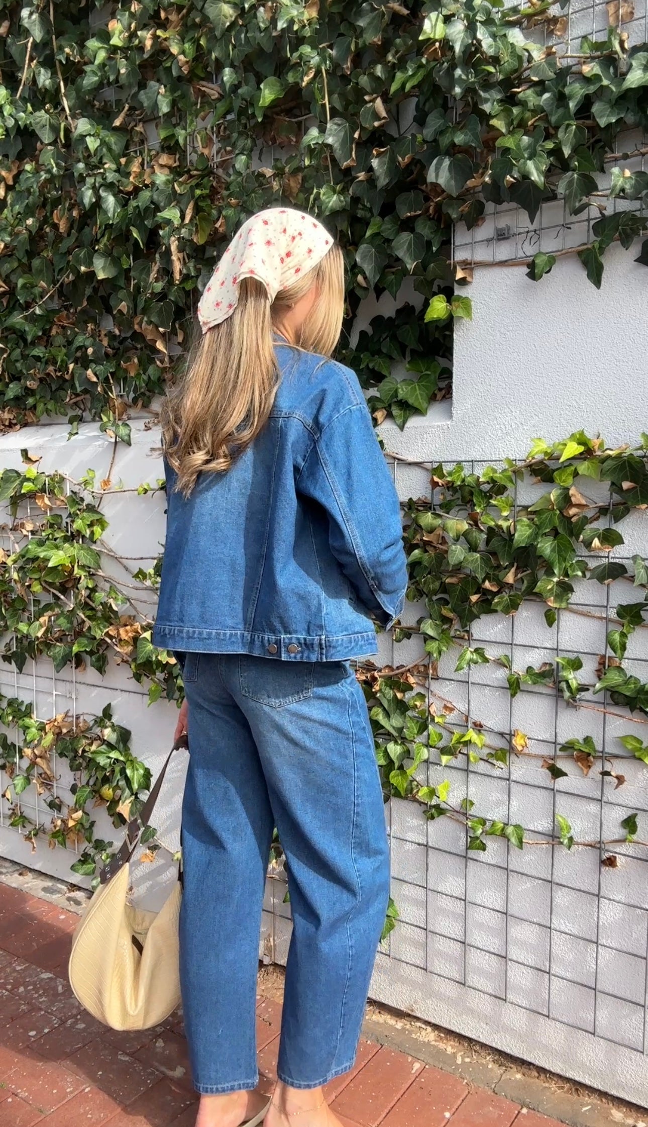 Napa Funnel Neck Jacket - Deep Vintage Blue