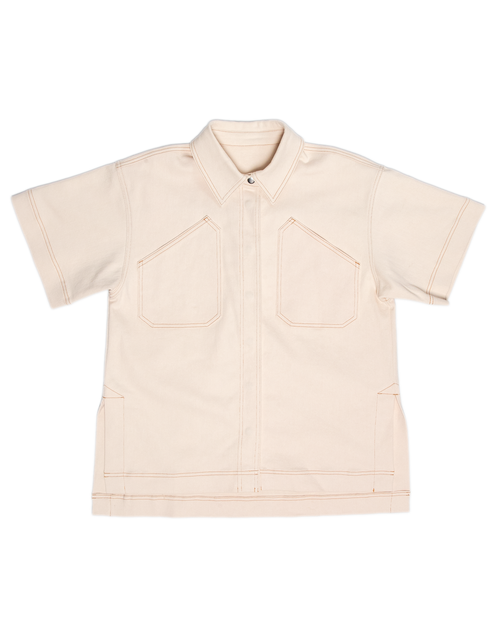 Hunter Shirt - Ecru Denim