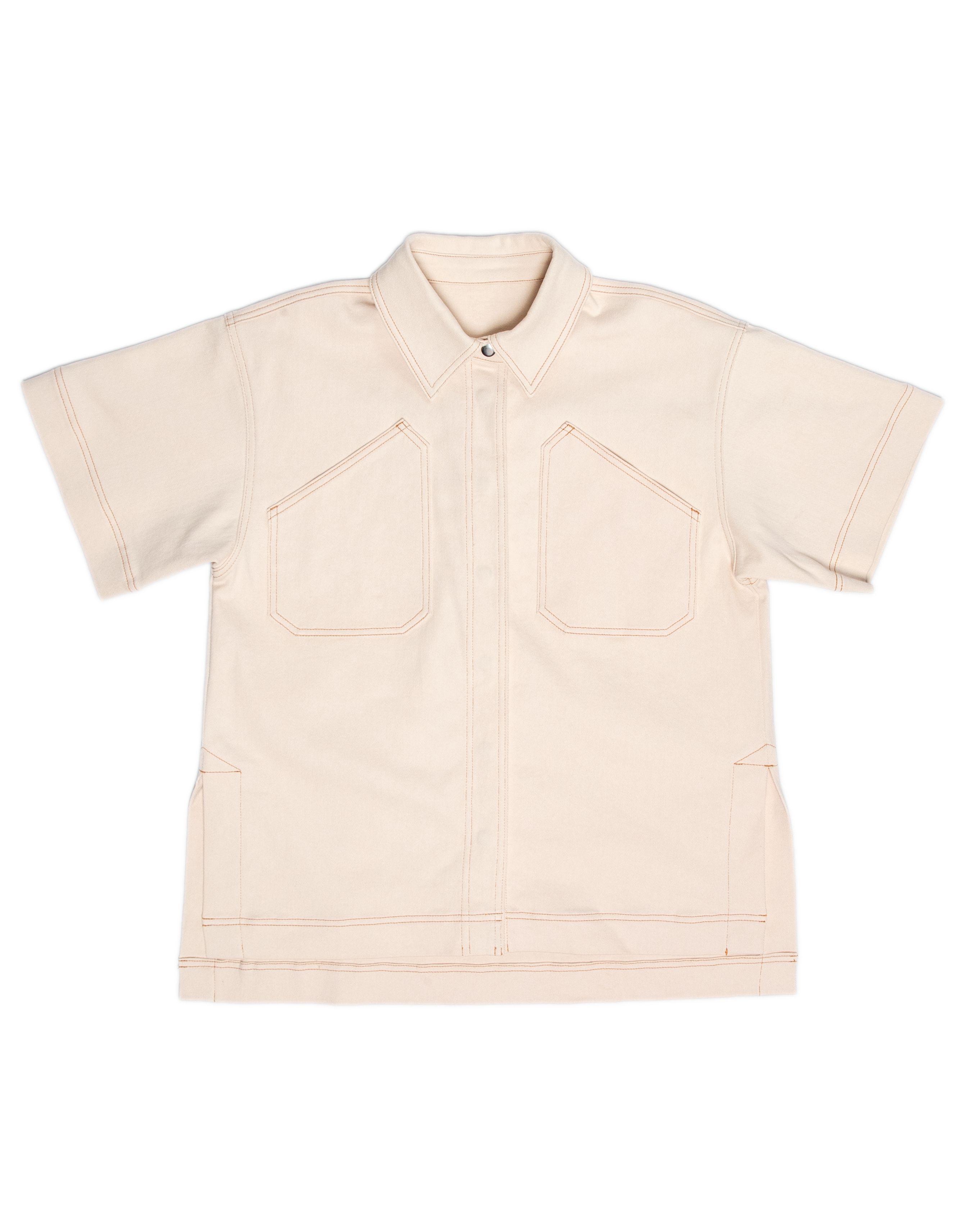 Hunter Shirt - Ecru Denim