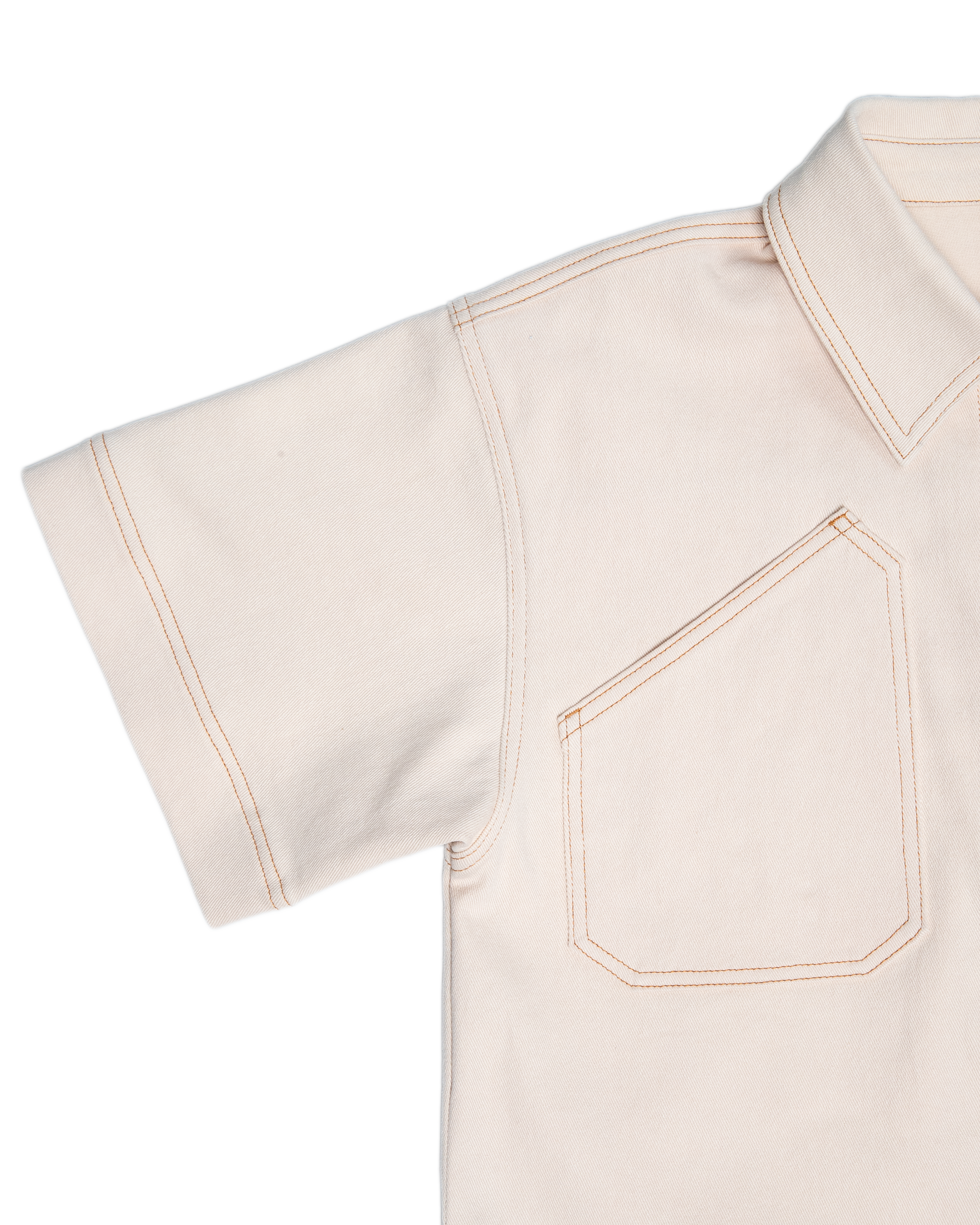 Hunter Shirt - Ecru Denim