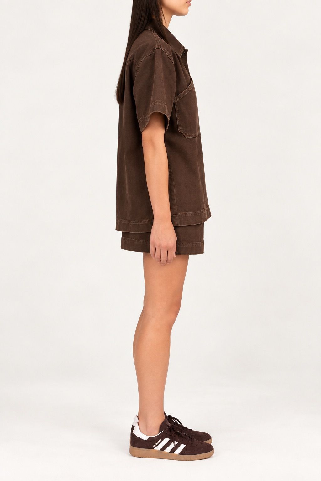 Hunter Denim Shirt 2.0 - Chocolate