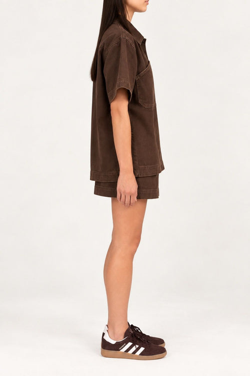 Hunter Denim Short 2.0 - Chocolate