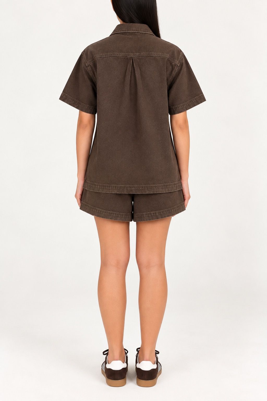 Hunter Denim Shirt 2.0 - Chocolate