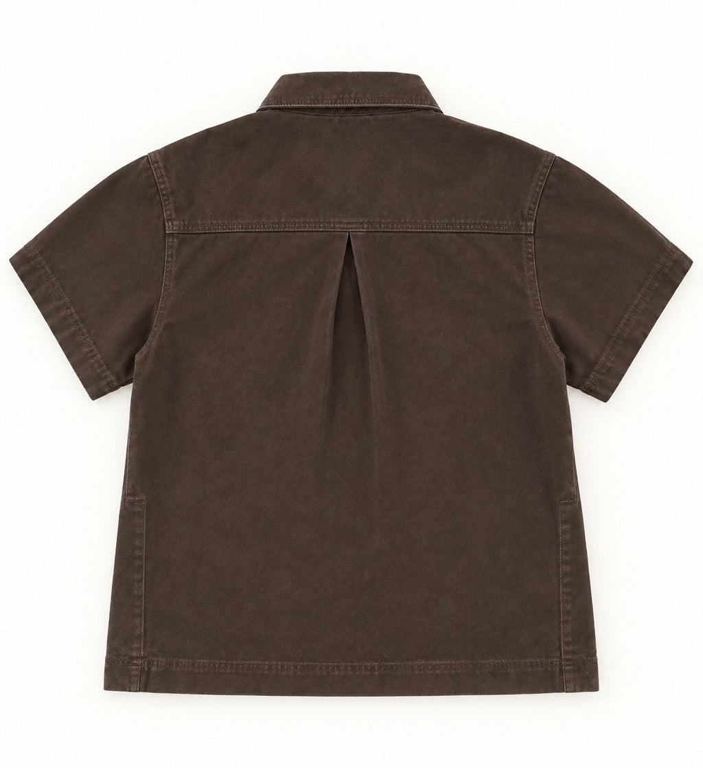 Hunter Denim Shirt 2.0 - Chocolate