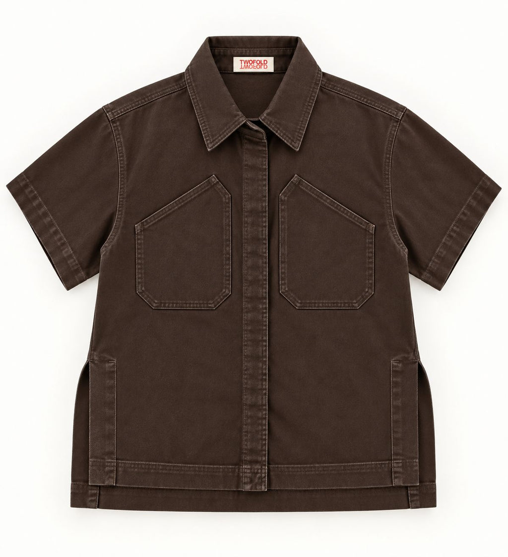 Hunter Denim Shirt 2.0 - Chocolate