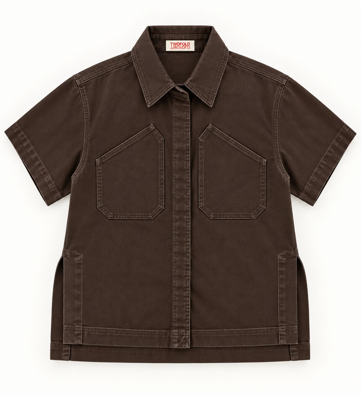 Hunter Denim Shirt 2.0 - Chocolate