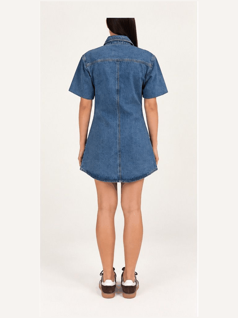 Hunter Denim Dress - Indigo