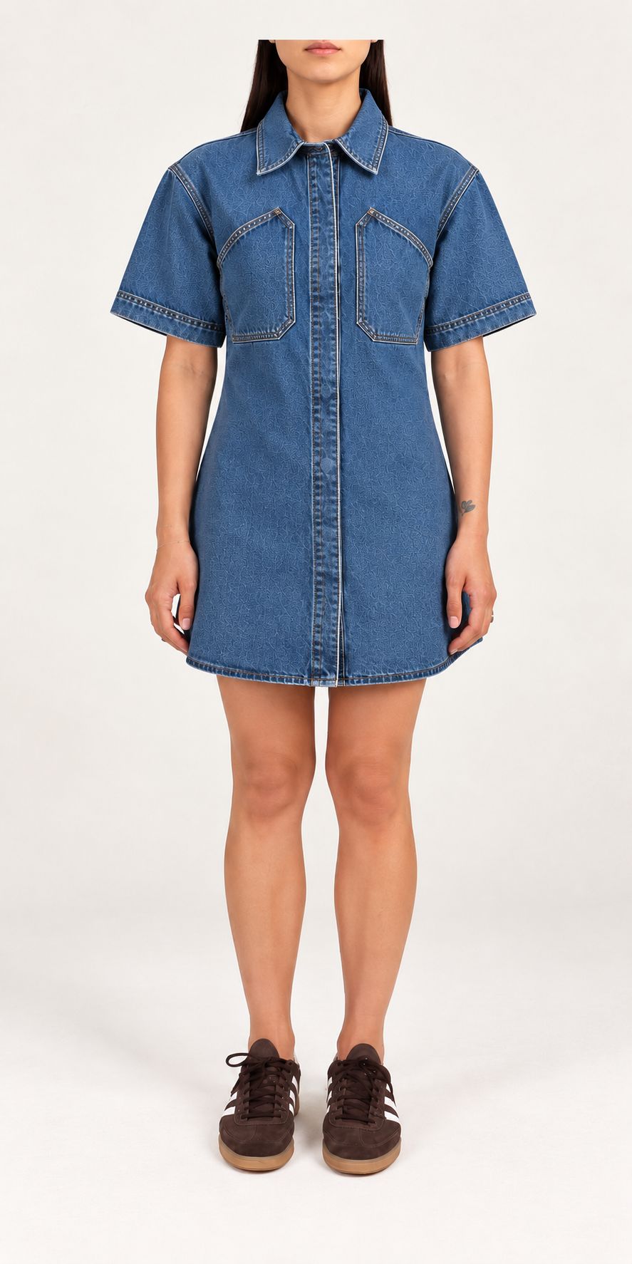 Hunter Denim Dress - Indigo