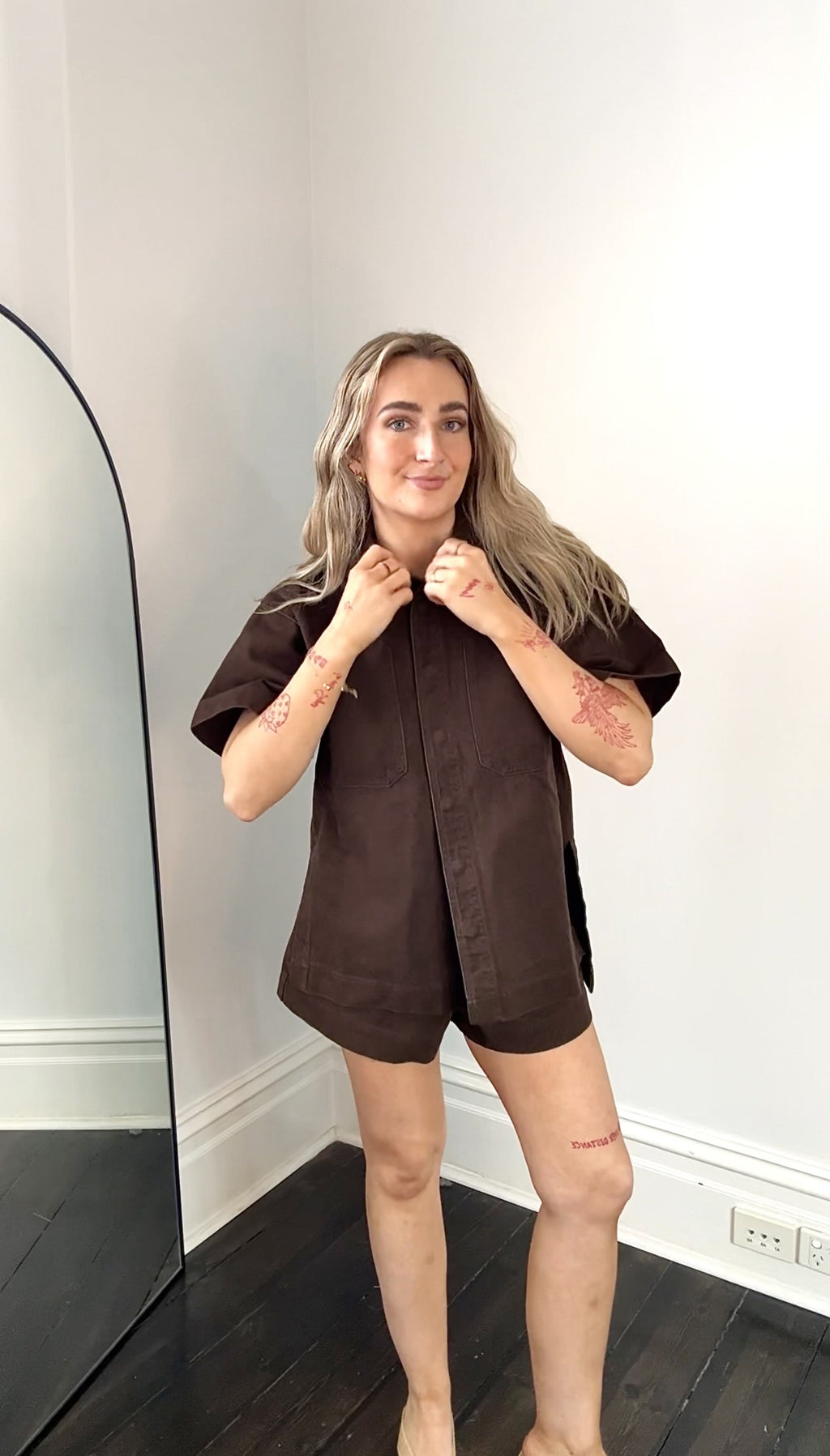 Hunter Denim Shirt 2.0 - Chocolate