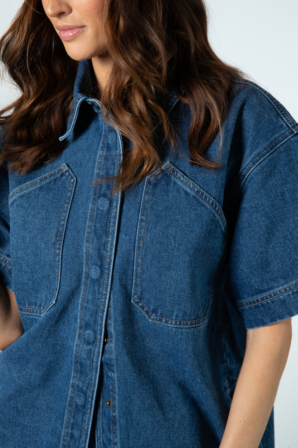 Hunter Shirt - Indigo Denim