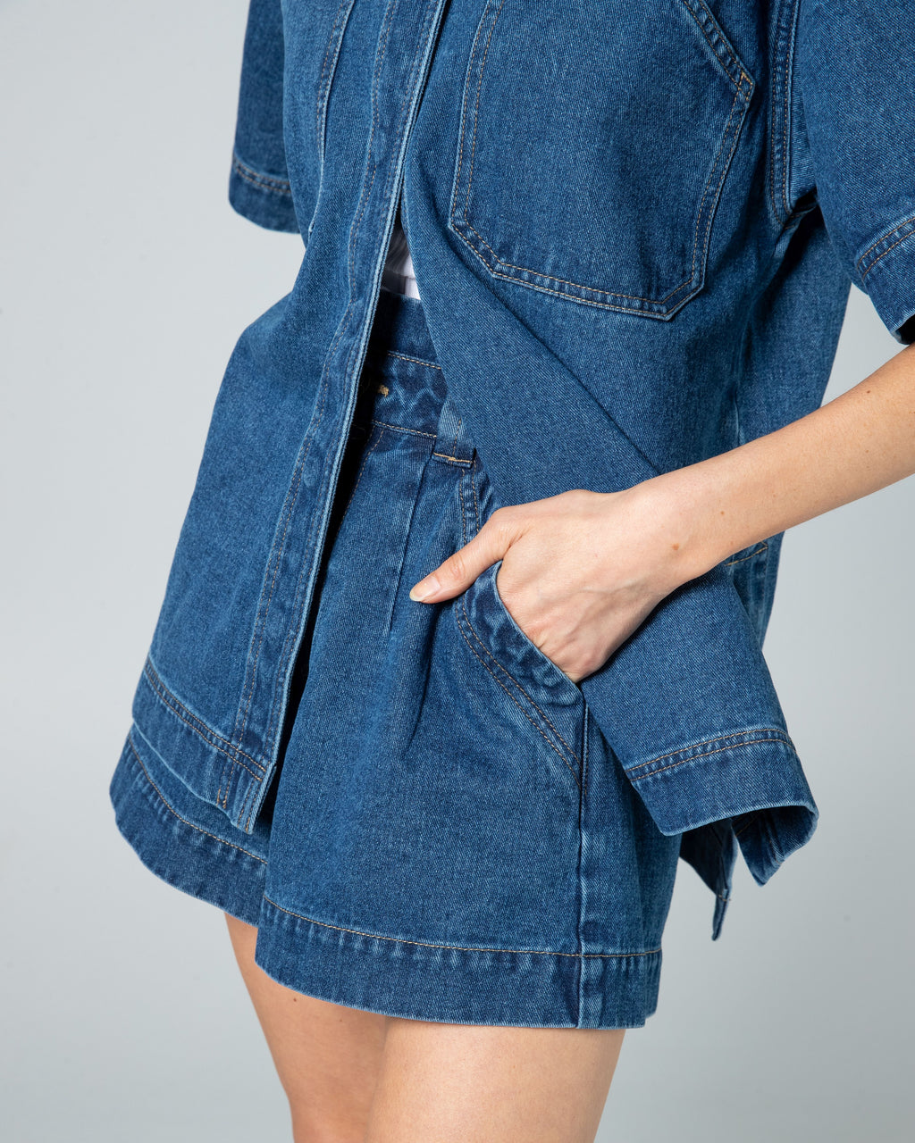 Hunter Short - Indigo Denim