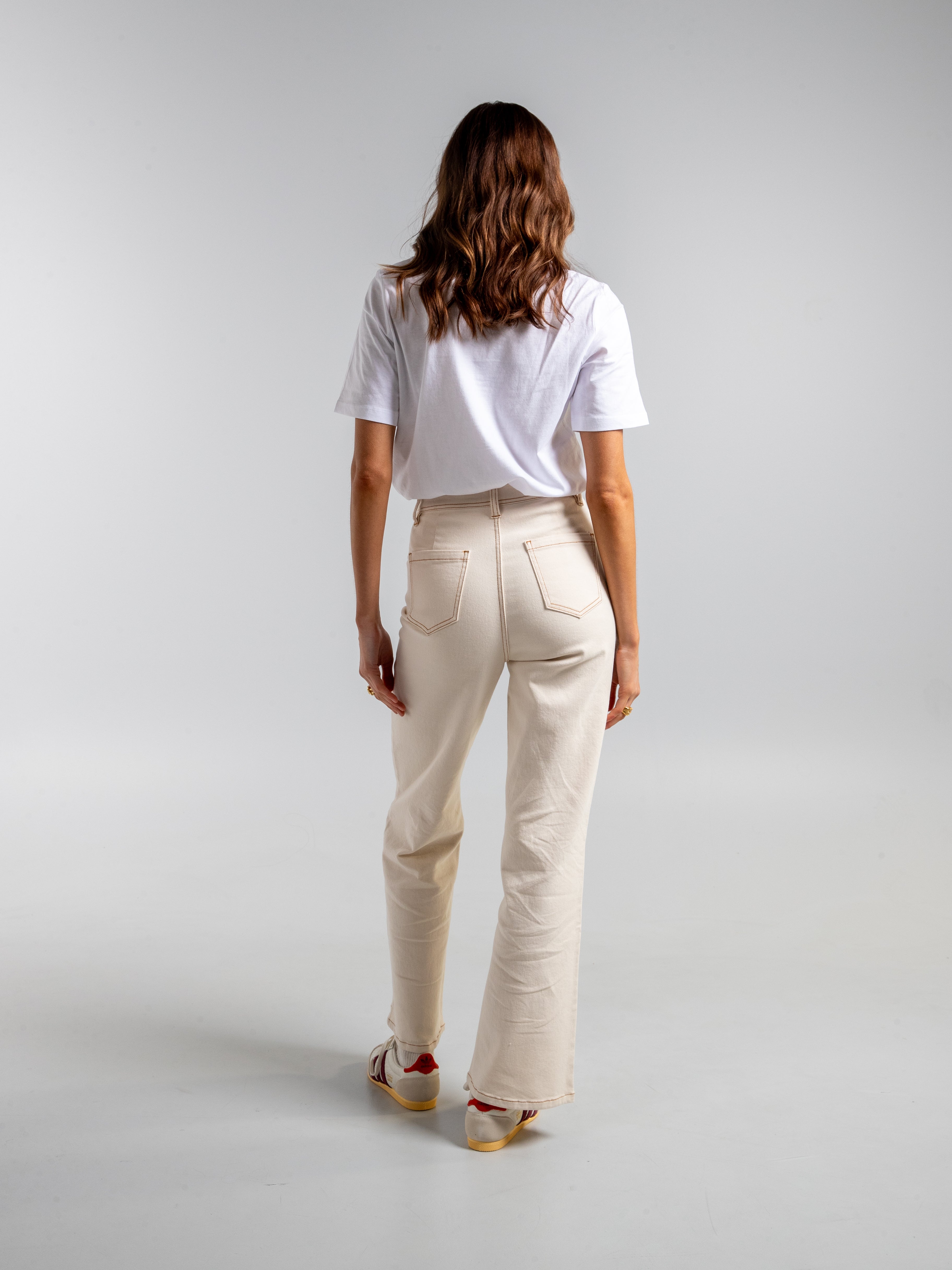 Rhone Jean - Ecru Denim – Two Fold Denim