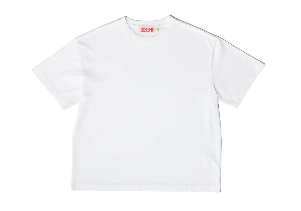 Veneto Cotton Tee - White