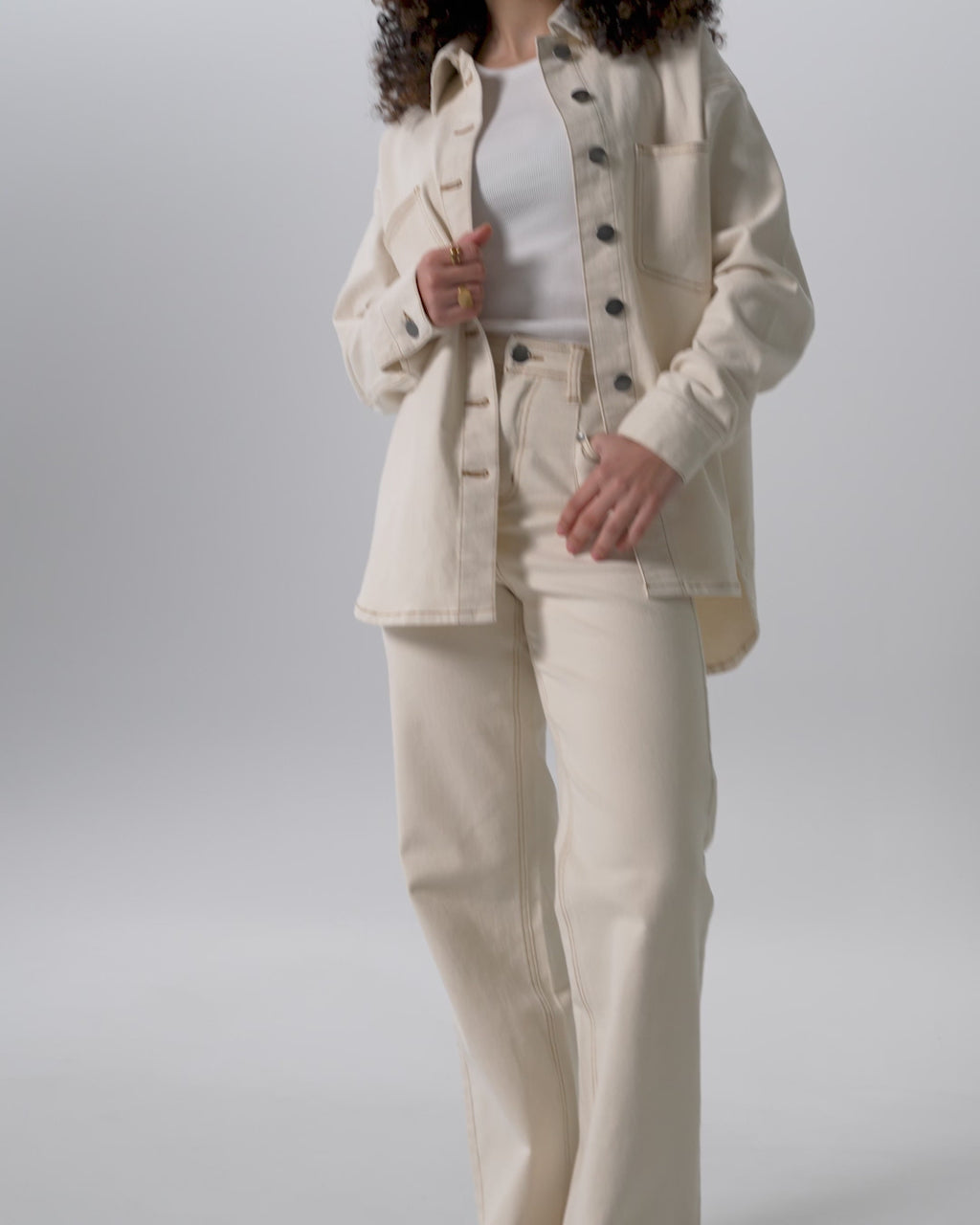 Rhone Jean - Ecru Denim