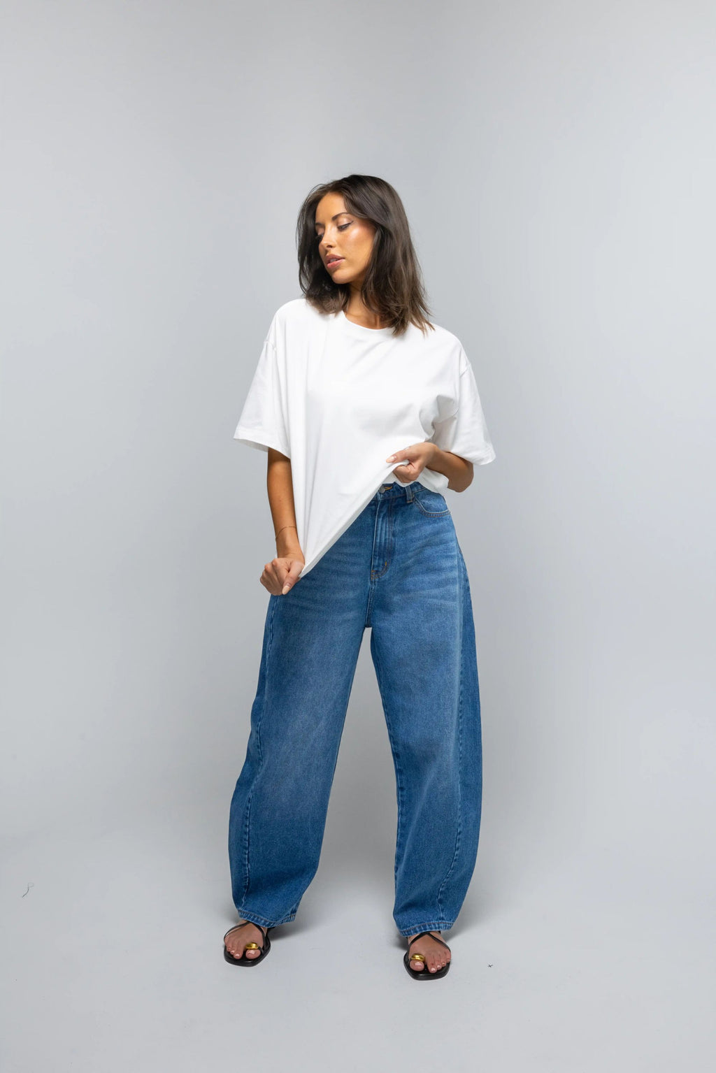 Napa Barrel Jean - Deep Vintage Blue