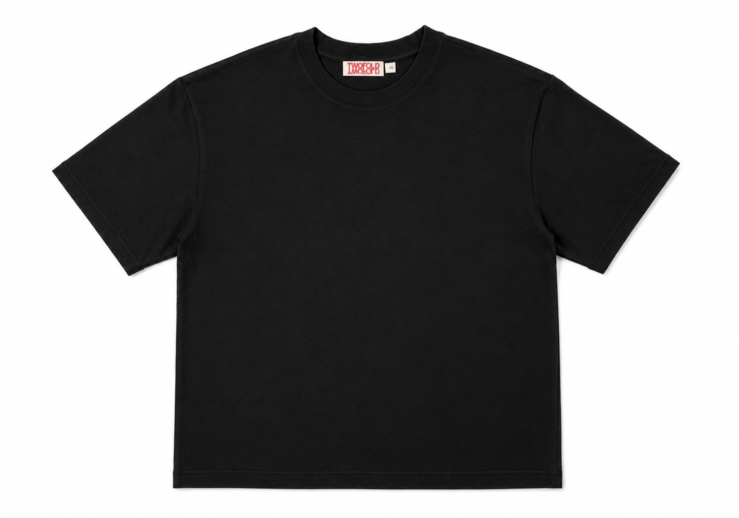 Veneto Cotton Tee - Black