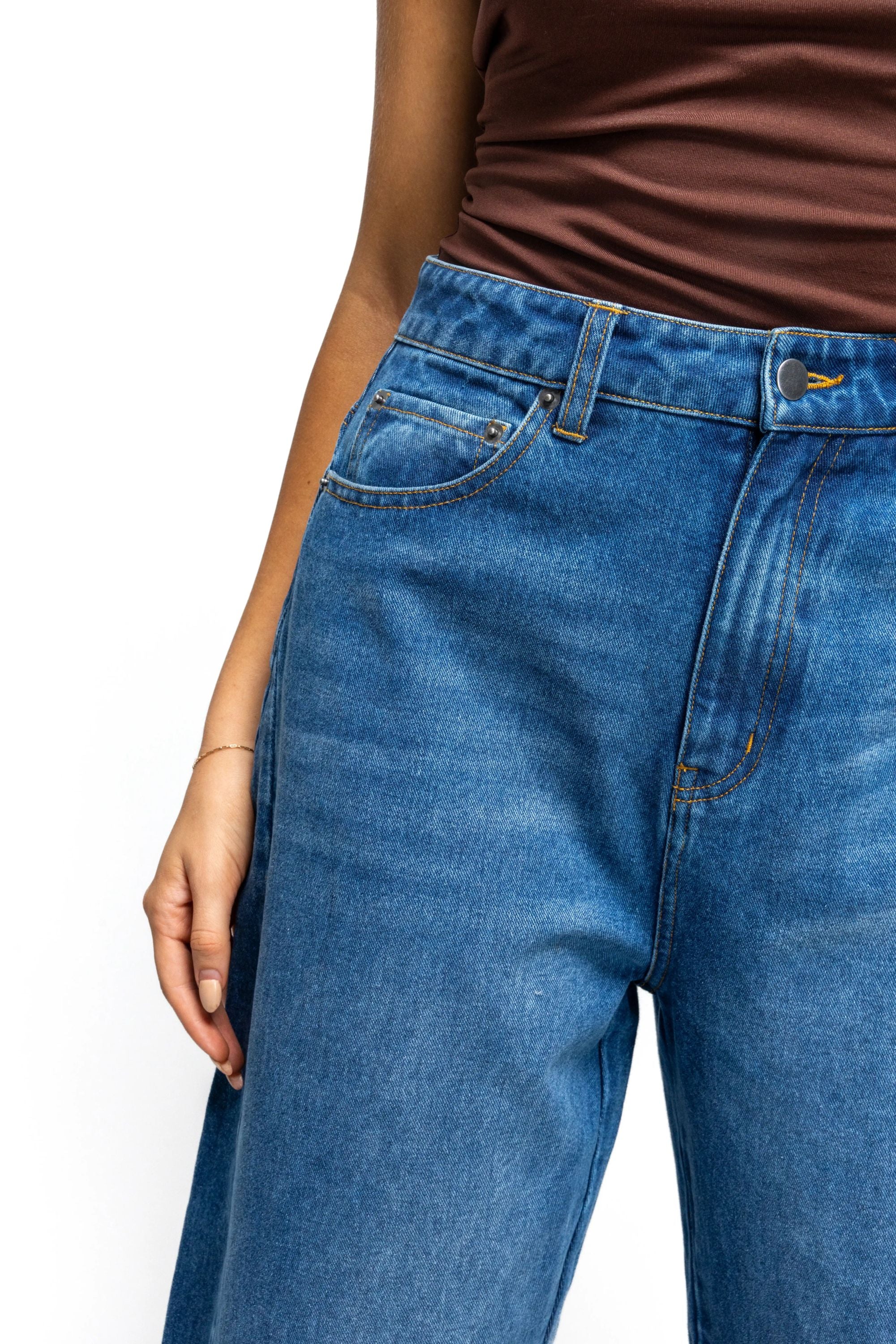 Napa Barrel Jean - Deep Vintage Blue