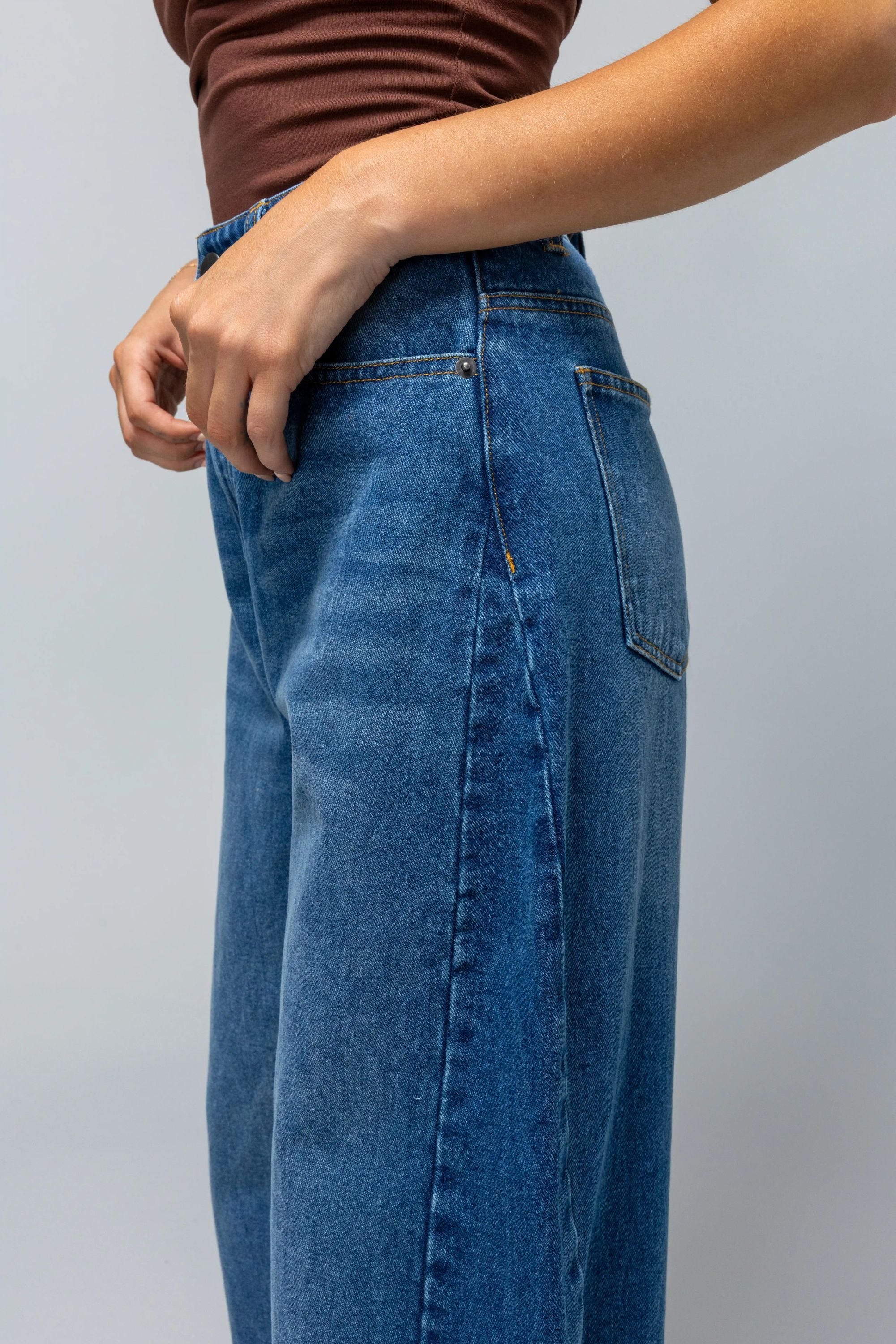 Napa Barrel Jean - Deep Vintage Blue