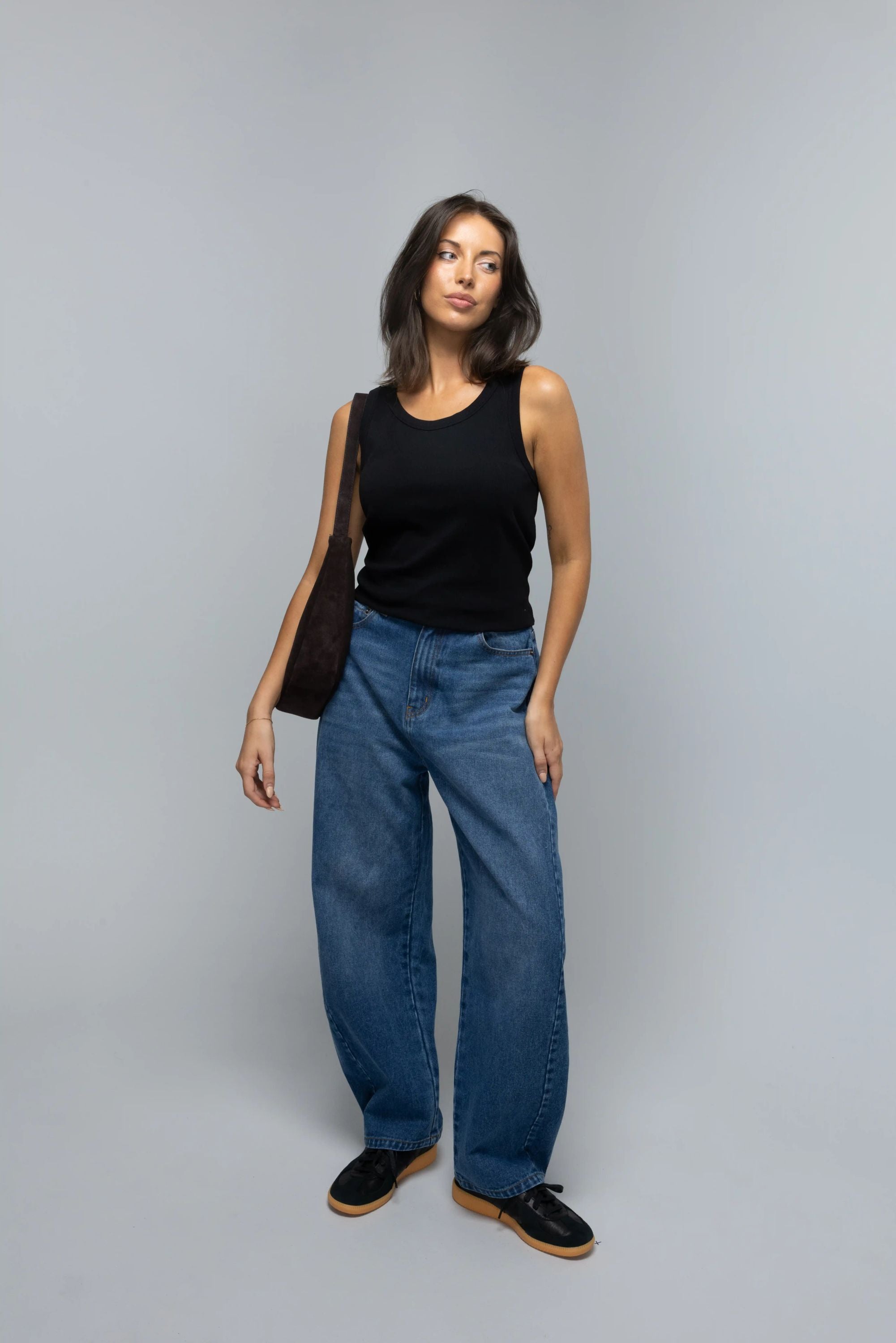 Napa Barrel Jean - Deep Vintage Blue